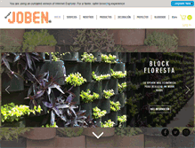 Tablet Screenshot of grupojoben.com